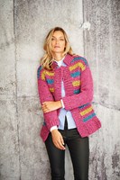 Knitting Pattern Stylecraft Special XL Tweed Super Chunky No. 9809 Ladies Sweater and Jacket-3