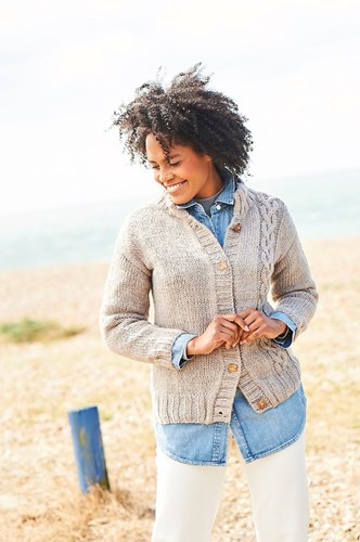 Knitting Pattern Stylecraft Softie Chunky No. 9812 Cardigan and Sweater-2