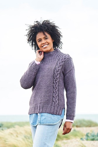 Knitting Pattern Stylecraft Softie Chunky No. 9812 Cardigan and Sweater-3