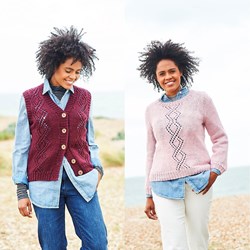 Knitting Pattern Stylecraft Softie Chunky No. 9813 Waistcoat and Sweater