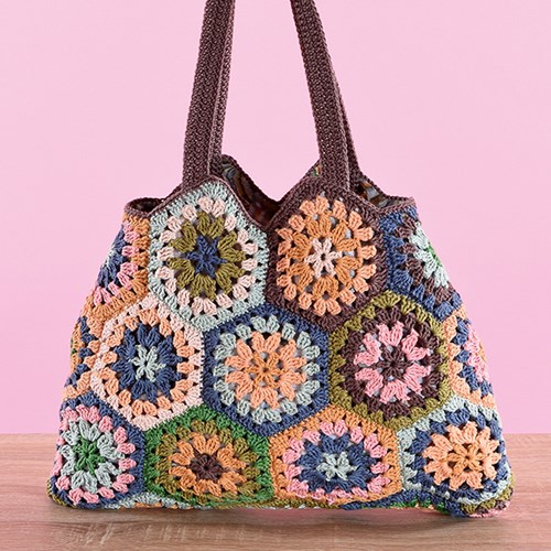 Catania Granny Square Bag Crochet Pattern