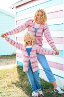 Knitting Pattern Stylecraft You & Me DK No. 9821 Sweater and Cardigan-2