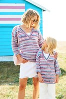 Knitting Pattern Stylecraft You & Me DK No. 9823 Sweaters-2