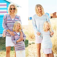 Knitting Pattern Stylecraft You & Me DK No. 9823 Sweaters