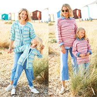 Knitting Pattern Stylecraft You & Me DK No. 9825 Sweaters and Cardigan