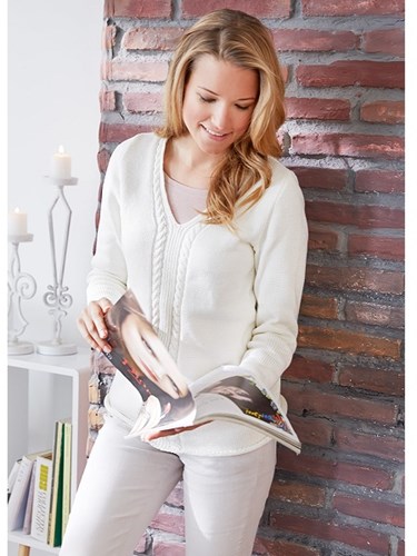 Knitting Pattern Catania Ladies’ Pullover