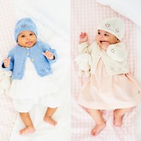 Knitting Pattern Stylecraft Naturals - Bamboo + Cotton DK No. 9832 Cardigans and Hats