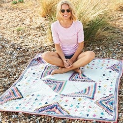 Granny Square Celebration Blanket Crochet Kit