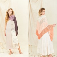 Knitting Pattern Stylecraft Naturals Organic Cotton DK No. 9836 Shawls