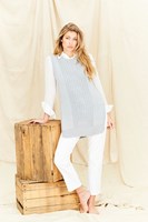 Knitting Pattern Stylecraft Naturals - Organic Cotton DK No. 9837 Tunics-2