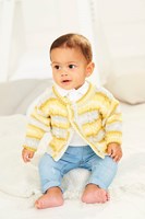 Knitting Pattern Stylecraft Bambino Prints DK No. 9844 Baby Cardigan and Sweater-3