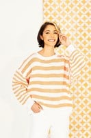 Knitting Pattern Stylecraft Bellissima DK No. 9852 Sweater and Cardigan-3