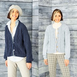 Knitting Pattern Stylecraft ReCreate DK No. 9856 Cardigans