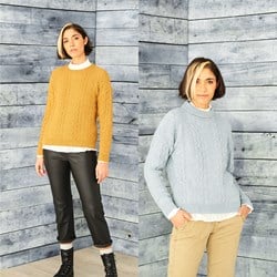 Knitting Pattern Stylecraft ReCreate DK No. 9859 Sweaters