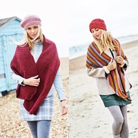 Knitting Pattern Stylecraft Highland Heathers DK No. 9862 Shawls and Hats