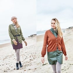 Knitting Pattern Stylecraft Highland Heathers DK No. 9864 Cardigans