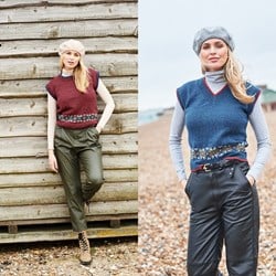 Knitting Pattern Stylecraft Highland Heathers DK No. 9865 Tank Tops