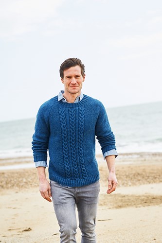 Knitting Pattern Stylecraft Highland Heathers DK No. 9867 Men’s Sweaters-2