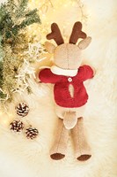 Knitting Pattern Stylecraft Bellissima DK No. 9869 Reindeer Toy, Hat and Sweater-3
