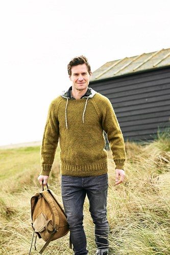 Knitting Pattern Stylecraft Highland Heathers Aran No. 9877 Men’s Sweaters-2