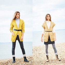 Knitting Pattern Stylecraft Life & Special XL Tweed Super Chunky No. 9888 Cardigans