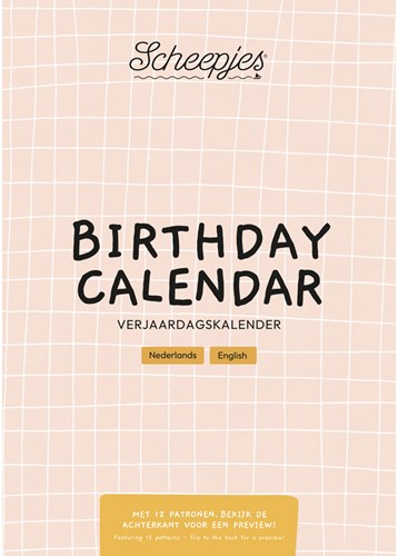 Scheepjes Birthday Calendar NL-EN