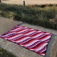 Bargello Blanket MAL Garenpakket 3 Rainbow