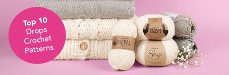 Top 10 Drops crochet patterns for women this winter