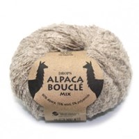 Drops Alpaca Bouclé Mix 2020 Light Beige-2