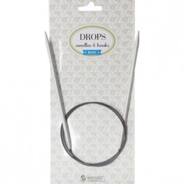 Drops Basic Circular Knitting Needles Aluminium 80cm 3,5mm