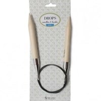 Drops Basic Circular Knitting Needles Birch 80cm 15mm