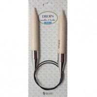 Drops Basic Circular Knitting Needles Birch 80cm 20mm