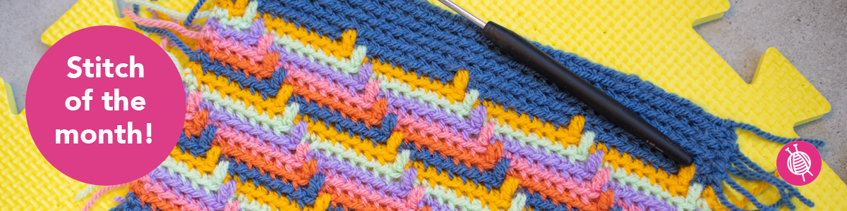 Crochet Apache Tears - Stitch of the Month