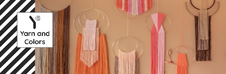 Decorate your wall with Lookbook #28 More Wall Hangings from Yarn and Colors