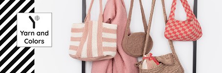 Crochet trendy bags with Yarn and Colors Lookbook #29 ZenTastic Bags
