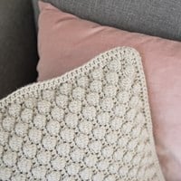 Crochet Pattern Home-Deco Bobble Cushion-3