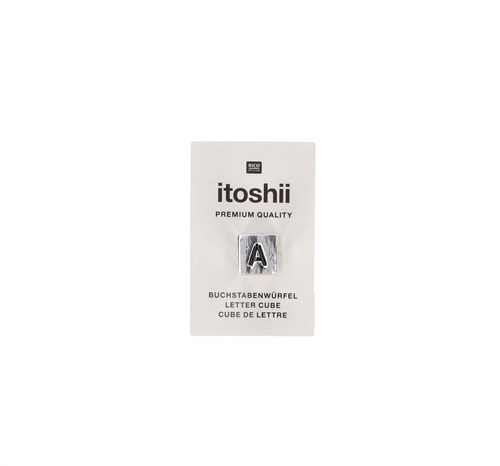 Rico Ponii Beads Character  Cube Silver