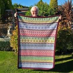 Adventures in Overlay Mosaic – Rosina Plane Yarn and Crochet Kit