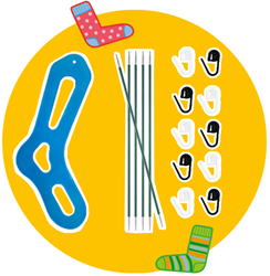 Sock Knitting Accessories Kit 2 S