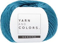 Yarn and Colors Criss Cross Dot Scarf Crochet Kit 069 Petrol Blue-2