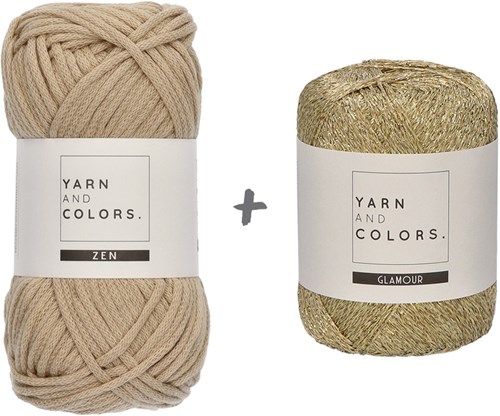 Yarn and Colors Knot a Scarf Knitting Kit 1 Limestone-2