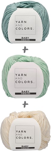 Yarn and Colors Spring Flowers Tee Crochet Kit M 1 Glass-2