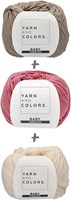 Yarn and Colors Spring Flowers Tee Crochet Kit L 2 Clay-2