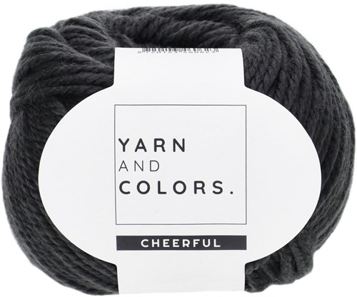 Yarn and Colors Chunky Cheerful Cowl Crochet Kit 2 Graphite-2