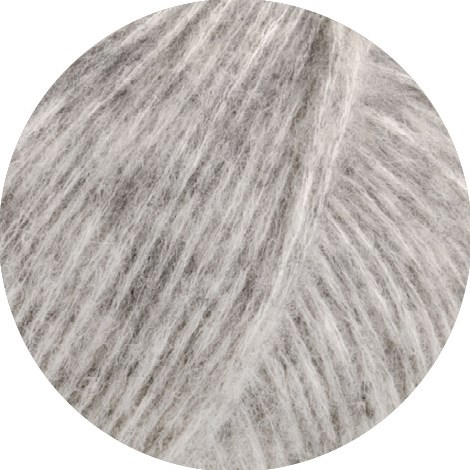 Lana Grossa Airy 012 White Grey-2