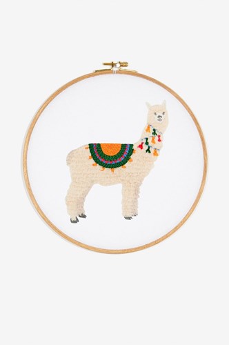 Embroidery Pattern Alpaca-2