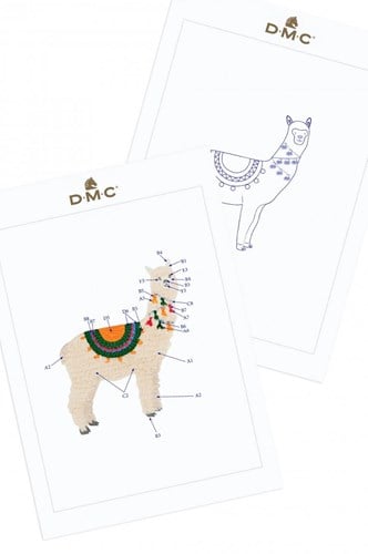 Borduurpatroon Alpaca