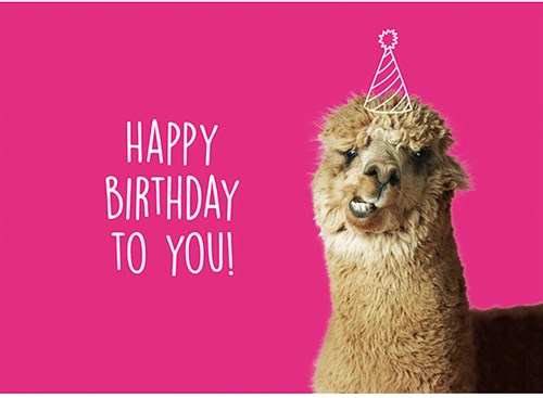 Yarnplaza Greetings Card - Happy Birthday to You! - Yarnplaza.com
