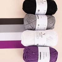 Yarn and Colors Colour Pack Pride 002 Asexual-2