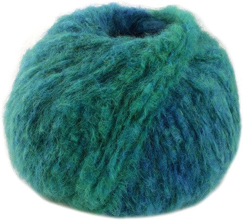 Lana Grossa Avio 020 Opal green/ink blue